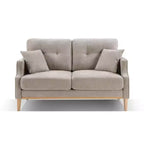 Wasserdichtes 2-Sitzer-Sofa aus Polyester mit USB-Ladeanschluss