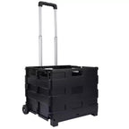 Elevon Office Cart Rolling Cart Basket Storage Container with Wheels and Handle