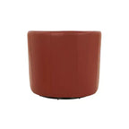 Faux-Leder Drehbarer Gleiter-Fauteuil 30,5 Zoll