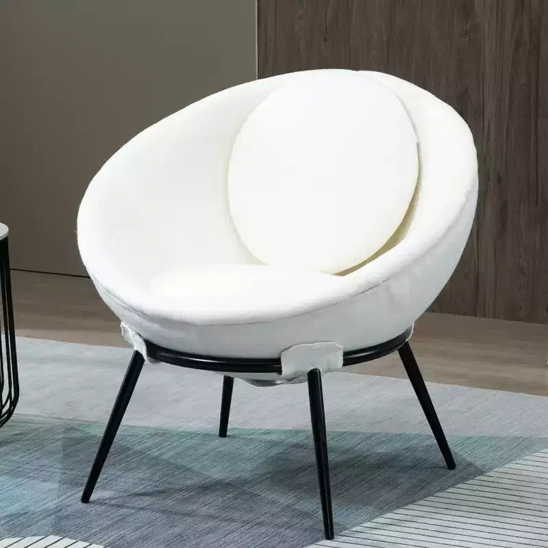 Holz- und Marmor-Bock-Beistelltisch Weiß/Nussbaum: Modernes, Kunstinspiriertes, Minimalistisches Design, Einfache Werkzeuglose Montage