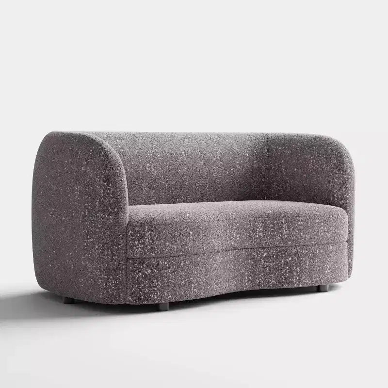 63,75" Pinehush Boho geschwungenes Stoff-Loveseat mit Taschenfederkernkissen