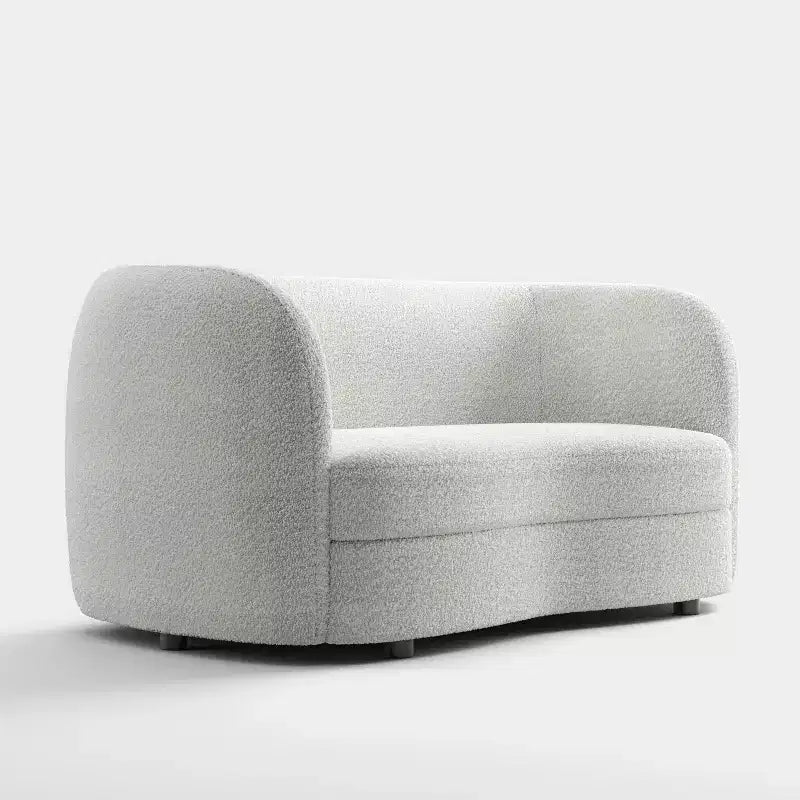 63,75" Pinehush Boho geschwungenes Stoff-Loveseat mit Taschenfederkernkissen