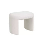 Stoffbezogener Hocker