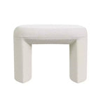 Stoffbezogener Hocker