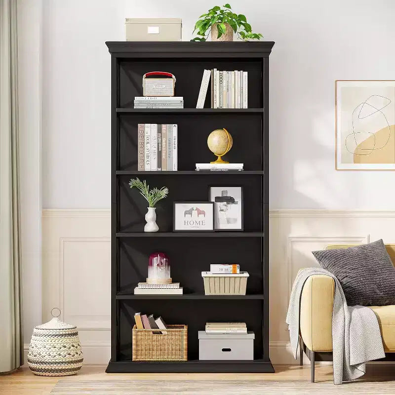 6-stufiges Bücherregal 70,87, freistehendes Bücherregal