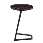 Runder Akzenttisch aus Metall, 59,2 cm