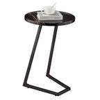 Runder Akzenttisch aus Metall, 59,2 cm