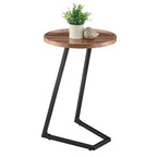 Runder Akzenttisch aus Metall, 59,2 cm