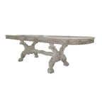 Dresden Dining Table Bone White Finish - Acme Furniture
