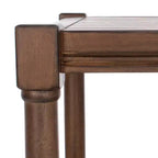 Holz-Konsolentisch mit 3 Ablagen