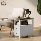 Beistelltisch mit Ladestation 60,5 cm