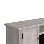 TV-Schrank Vintage mit Elektrokamin bis 70 Zoll
